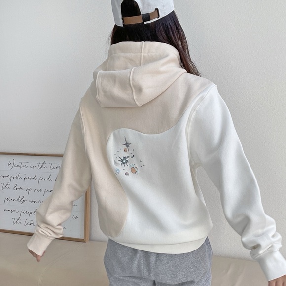 Nikeclub fleece oversized pullover hoodie - Picture 1 of 13